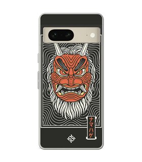 Funda para [ Google Pixel 7 ] Dibujo Japones [ Demonio Namahage Japones ] de Silicona Flexible