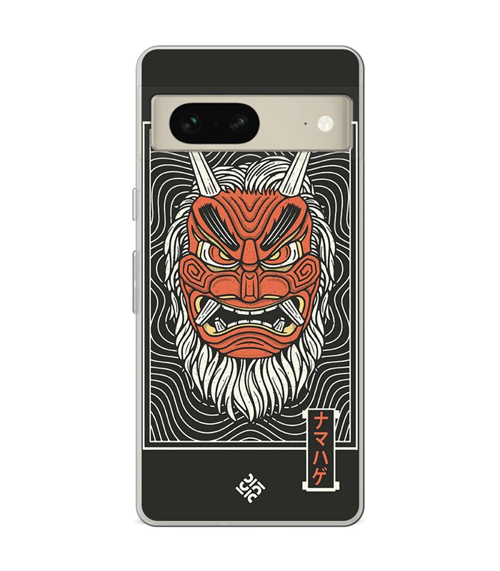 Funda para [ Google Pixel 7 ] Dibujo Japones [ Demonio Namahage Japones ] de Silicona Flexible