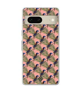 Funda para [ Google Pixel 7 ] Dibujo Mascotas [ Estampado Tropical - Pájaro de Madagascar ] 