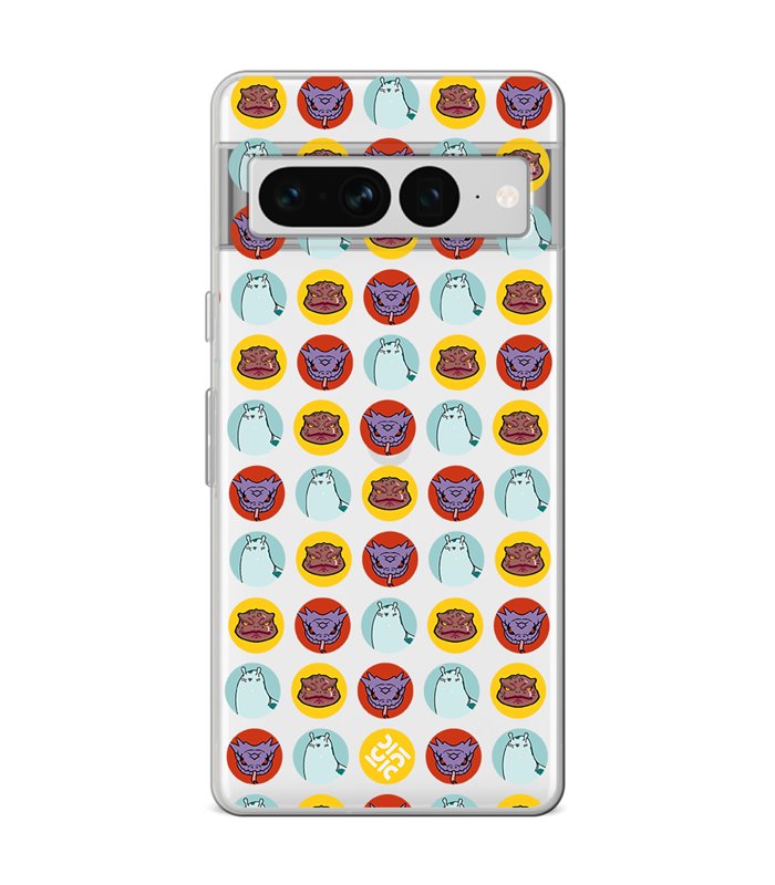 Funda para [ Google Pixel 7 Pro ] Dibujos Frikis [ Invocaciones de Gamabunta, Katsuyu y Manda ] de Silicona Flexible