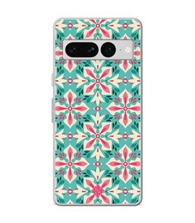 Funda para [ Google Pixel 7 Pro ] Dibujos Retro [ Caleidoscopio ] de Silicona Flexible