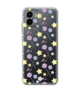 Funda para [ Xiaomi Redmi A1 Plus ] Dibujo Auténtico [ Chupachups ] de Silicona Flexible para Smartphone