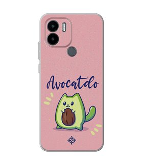 Funda para [ Xiaomi Redmi A1 Plus ] Dibujo Cute [ Avocatdo ] de Silicona Flexible para Smartphone