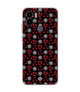 Funda para [ Xiaomi Redmi A1 Plus ] Dibujos Frikis [ Ojos Sharingan ] de Silicona Flexible para Smartphone 