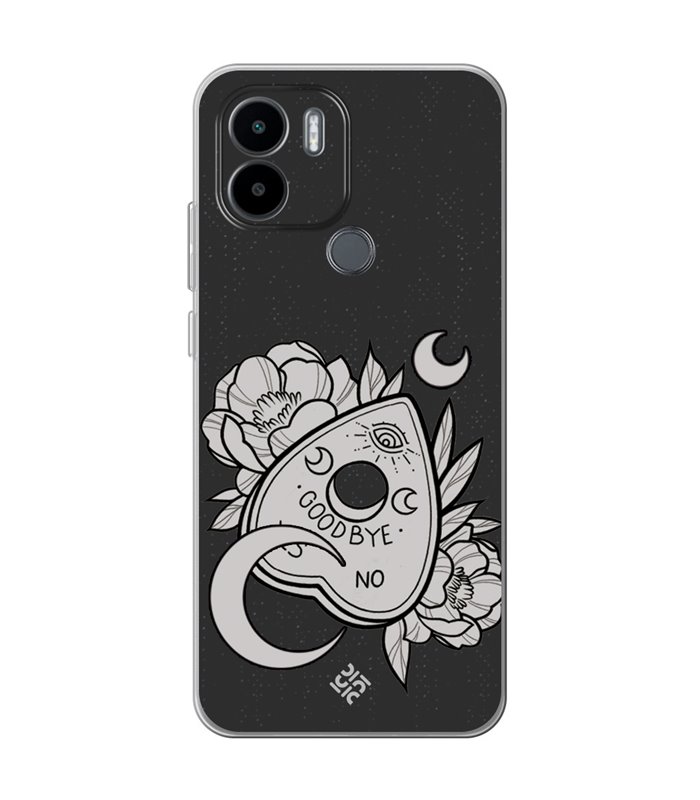 Funda para [ Xiaomi Redmi A1 Plus ] Dibujo Gotico [ Dieza de la Ouija - Yes or No ] de Silicona Flexible