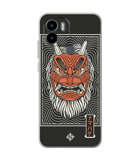 Funda para [ Xiaomi Redmi A1 Plus ] Dibujo Japones [ Demonio Namahage Japones ] de Silicona Flexible