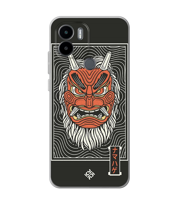 Funda para [ Xiaomi Redmi A1 Plus ] Dibujo Japones [ Demonio Namahage Japones ] de Silicona Flexible