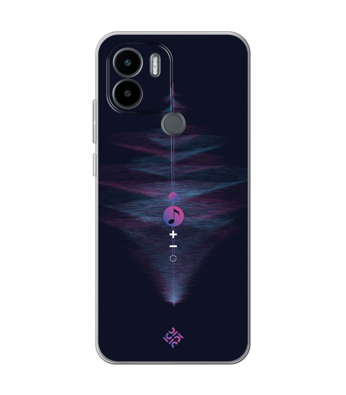 Funda para [ Xiaomi Redmi A1 Plus ] Diseño Música [ Dibujo Abstracto Música ] de Silicona Flexible