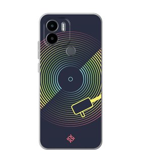 Funda para [ Xiaomi Redmi A1 Plus ] Diseño Música [ Dibujo Disco de Vinilo ] de Silicona Flexible