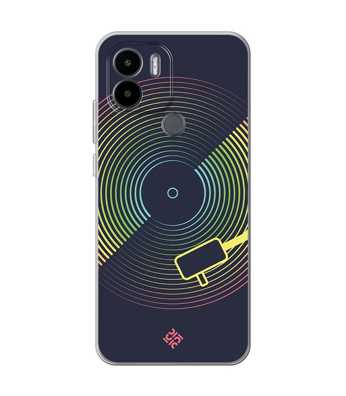 Funda para [ Xiaomi Redmi A1 Plus ] Diseño Música [ Dibujo Disco de Vinilo ] de Silicona Flexible