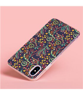 Funda para [ Xiaomi Redmi A1 Plus ] Dibujo Auténtico [ Patrón de Platas Abstractas ] de Silicona Flexible