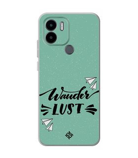 Funda para [ Xiaomi Redmi A1 Plus ] Dibujo Auténtico [ Wander Lust ] de Silicona Flexible para Smartphone