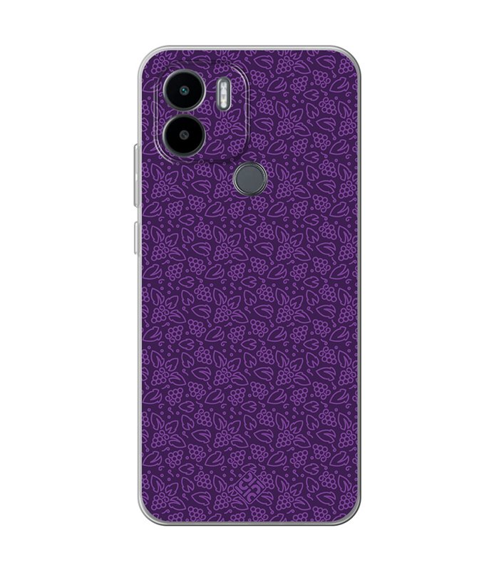 Funda para [ Xiaomi Redmi A1 Plus ] Dibujo Auténtico [ Patron Viña ] de Silicona Flexible para Smartphone