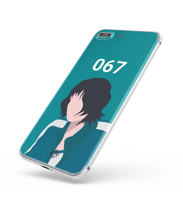 Funda para [ Xiaomi Redmi A1 Plus ] Squid Game [Jugador Número 067] de Silicona Flexible para Smartphone 