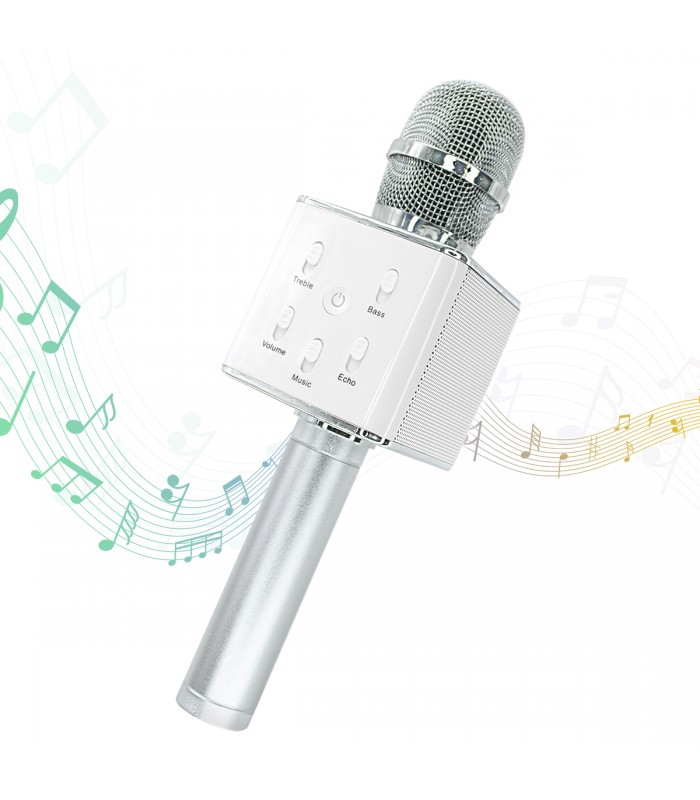 Micrófono Inalámbrico Bluetooth | Karaoke, Fiestas | Reproductor de Música