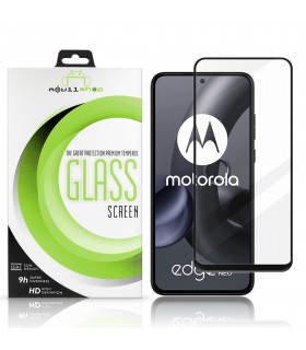 Protector de pantalla completo para Motorola Edge 30 Neo - Cristal templado Full Glue con borde Negro