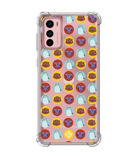 Funda Antigolpe [ Motorola Moto G42 ] Dibujos Frikis [ Invocaciones de Gamabunta, Katsuyu y Manda ] Esquina Reforzada