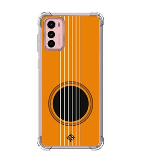 Funda Antigolpe [ Motorola Moto G42 ] Diseño Música [ Caja de Resonancia Guitarra ] Esquina Reforzada Silicona 1.5mm