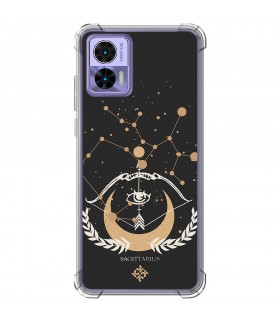 Funda Antigolpe [ Motorola Edge 30 Neo ] Dibujo Zodiaco [ Signo Zodiacal - Sagitario ] Esquina Reforzada 1.5