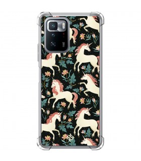 Funda Antigolpe [ POCO X3 GT ] Dibujo Cute [ Fantasia de Unicornios ] Esquina Reforzada Silicona 1.5