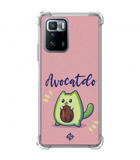 Funda Antigolpe [ POCO X3 GT ] Dibujo Cute [ Avocatdo ] Esquina Reforzada Silicona 1.5mm Transparente