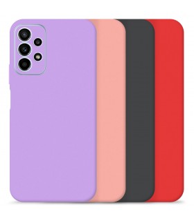 Funda Silicona Suave Samsung Galaxy A23 5G disponible en 4 Colores