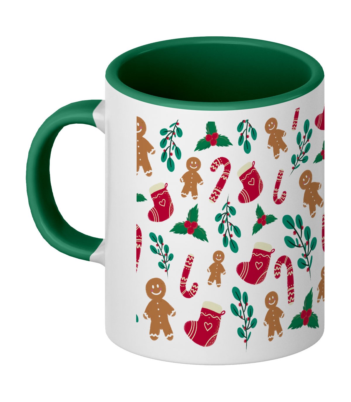 Compra Taza Navidad | Taza Navideña | Patrón con motivos navideños ...