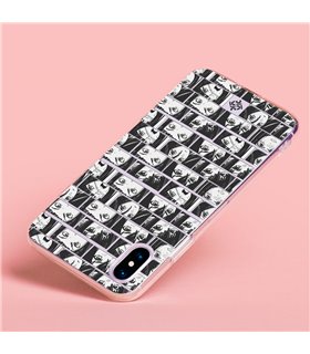 Funda para [ OPPO A17 ] Dibujos Frikis [ Ojos Estilo Manga - Concepto de Historieta ] de Silicona Flexible para Smartphone