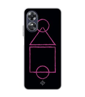 Funda para [ OPPO A17 ] Squid Game [Pista de Juego] de Silicona Flexible para Smartphone