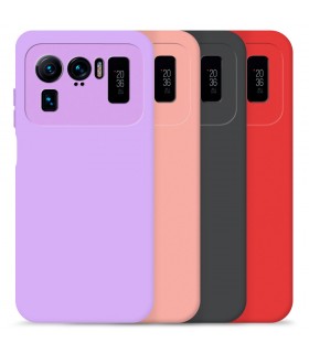 Funda Silicona Suave Xiaomi Mi 11 Ultra disponible en 4 Colores