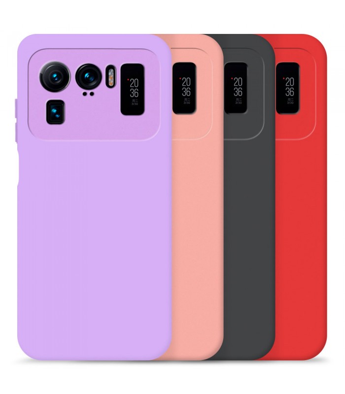 Funda Silicona Suave Xiaomi Mi 11 Ultra disponible en 4 Colores