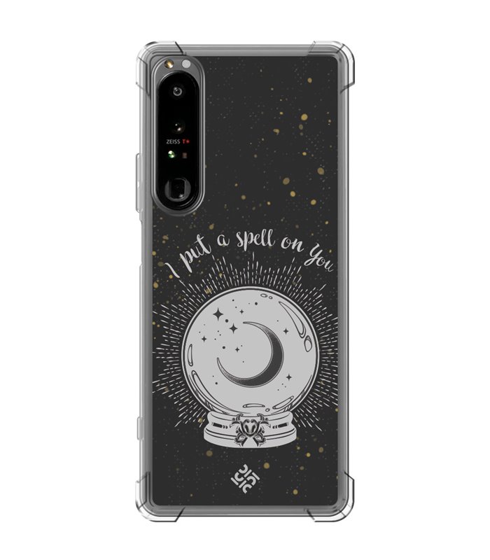 Funda Antigolpe [ Sony Xperia 1 IV ] Dibujo Gotico [ Bola Mágica ] Esquina Reforzada Silicona 1.5mm Transparente