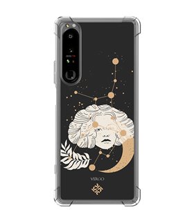 Funda Antigolpe [ Sony Xperia 1 IV ] Dibujo Zodiaco [ Signo Zodiacal - Virgo ] Esquina Reforzada Silicona 1.5mm