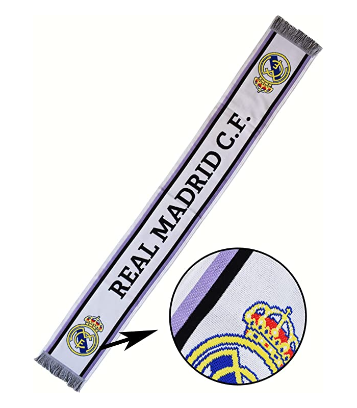 La bufanda Real Madrid CF - Lila