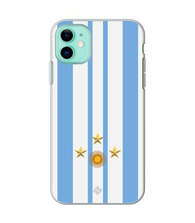 Funda para  [ iPhone 11 ] Copa del Mundo [ Mundial Argentina 2022 ] de Silicona Flexible para Smartphone