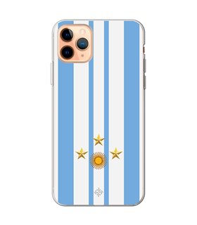 Funda para  [ iPhone 11 Pro ] Copa del Mundo [ Mundial Argentina 2022 ] de Silicona Flexible para Smartphone