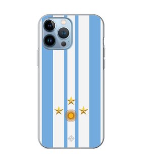 Funda para  [ iPhone 13 Pro Max ] Copa del Mundo [ Mundial Argentina 2022 ] de Silicona Flexible para Smartphone