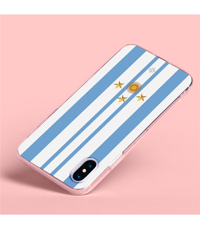 Funda para  [ TCL 40R 5G ] Copa del Mundo [ Mundial Argentina 2022 ] de Silicona Flexible para Smartphone