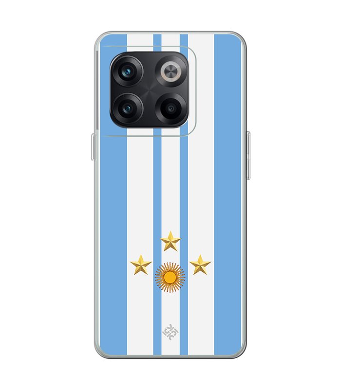 Funda para  [ OnePlus 10T ] Copa del Mundo [ Mundial Argentina 2022 ] de Silicona Flexible para Smartphone