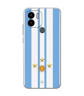Funda para  [ Xiaomi Redmi A1 Plus ] Copa del Mundo [ Mundial Argentina 2022 ] de Silicona Flexible para Smartphone