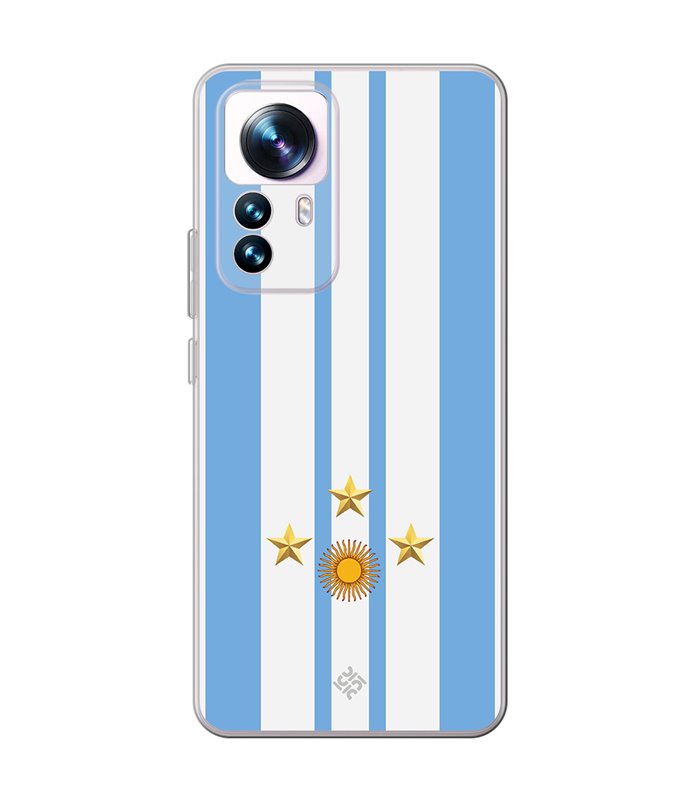 Funda para  [ Xiaomi 12T - 12T Pro ] Copa del Mundo [ Mundial Argentina 2022 ] de Silicona Flexible para Smartphone