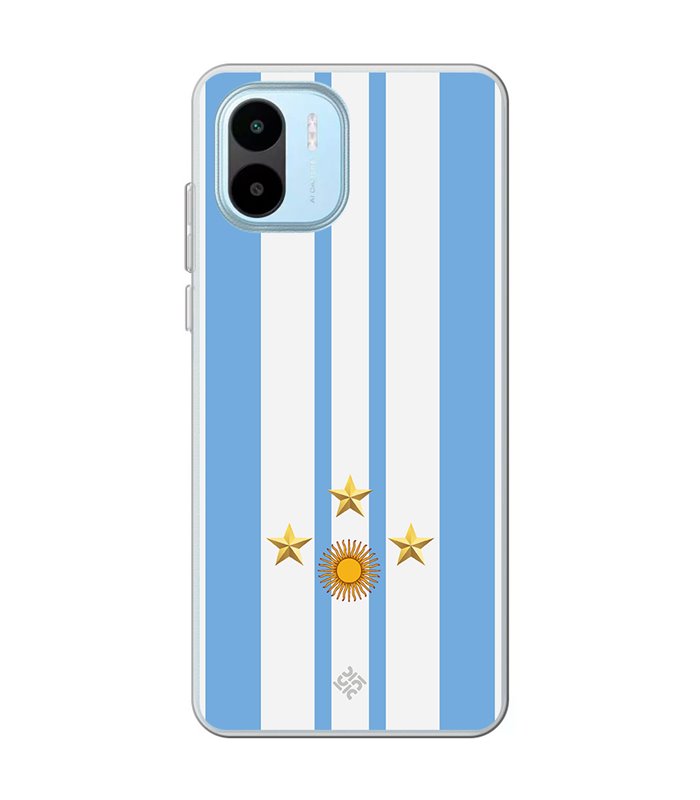 Funda para  [ Xiaomi Redmi A1 ] Copa del Mundo [ Mundial Argentina 2022 ] de Silicona Flexible para Smartphone