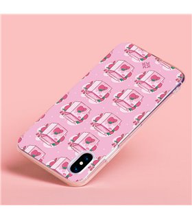 Funda para [ Samsung Galaxy S23 Ultra ] Dibujo Cute [ Brick Leche de Fresa ] de Silicona Flexible para Smartphone