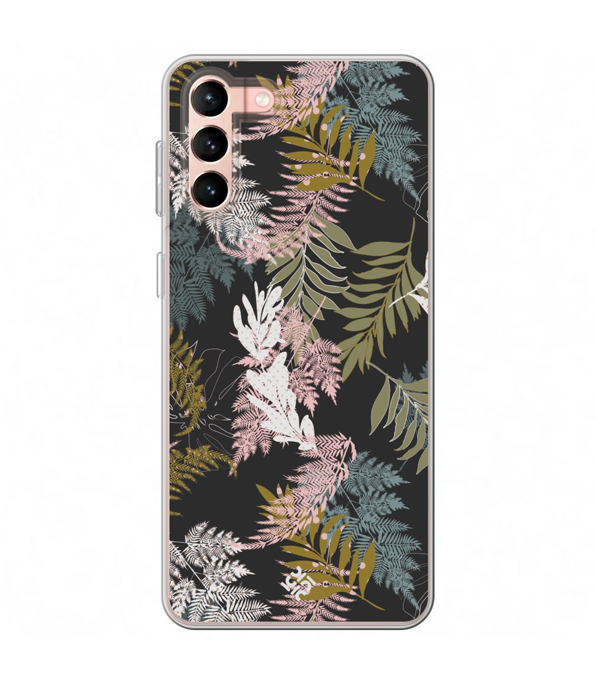 Funda para [ Samsung Galaxy S23 Ultra ] Dibujo Tendencias [ Diseño Azulejos Hexágonales con Flores ] de Silicona Flexible