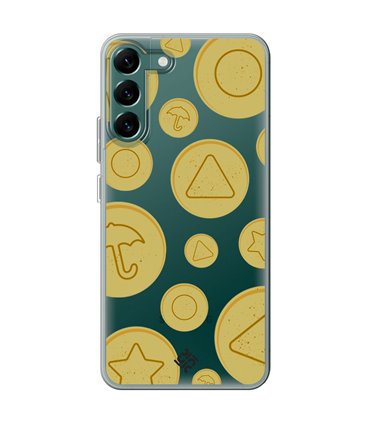 Funda para [ Samsung Galaxy S23 Ultra ] Dibujo Auténtico [ Sharks Area ] de Silicona Flexible para Smartphone