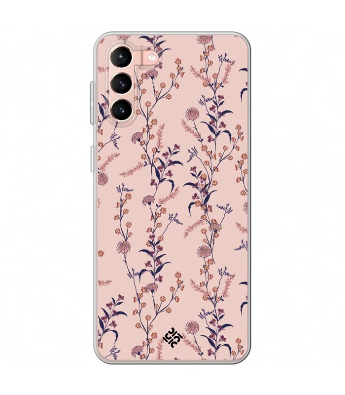 Funda para [ Samsung Galaxy S23 Plus ] Dibujo Botánico [ Motivos botánico de varios tipos de flores ] de Silicona Flexible