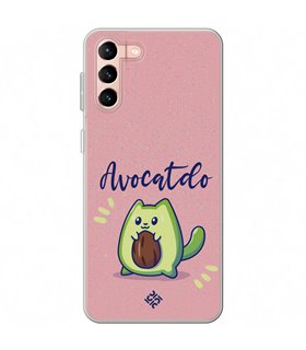 Funda para [ Samsung Galaxy S23 Plus ] Dibujo Cute [ Avocatdo ] de Silicona Flexible para Smartphone