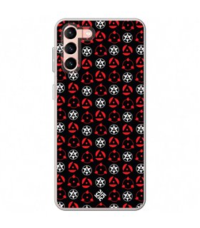 Funda para [ Samsung Galaxy S23 Plus ] Dibujos Frikis [ Ojos Sharingan ] de Silicona Flexible para Smartphone 