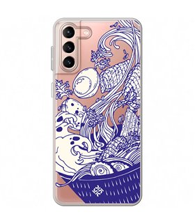 Funda para [ Samsung Galaxy S23 Plus ] Dibujo Japones [ Ramen ] de Silicona Flexible para Smartphone 