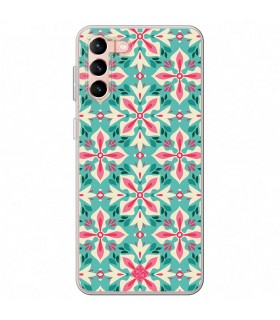 Funda para [ Samsung Galaxy S23 Plus ] Dibujos Retro [ Caleidoscopio ] de Silicona Flexible